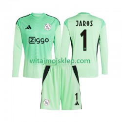 Koszulka AFC Ajax Vitezslav Jaros 1 Bramkarskie Dziecięca Stroje Domowe 2025-2026 Długie Rękawy