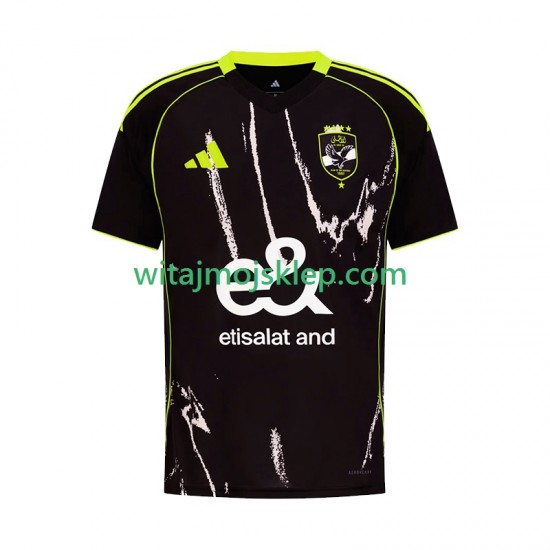 Koszulka Al Ahly SC Męska Stroje Wyjazdowe 2025-2026 Krótkie Rękawy