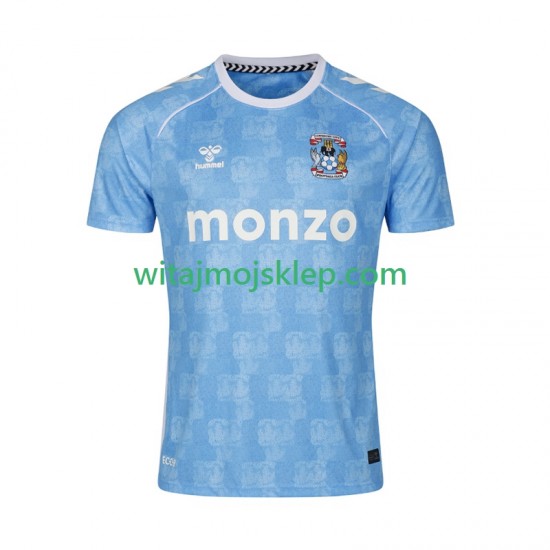 Koszulka COVENTRY CITY Męska Stroje Domowe 2025-2026 Krótkie Rękawy