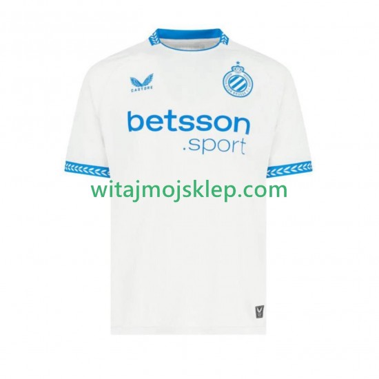 Koszulka Club Brugge Męska Stroje Wyjazdowe 2025-2026 Krótkie Rękawy