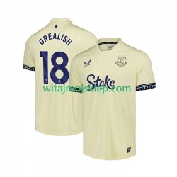 Koszulka Everton Jack Grealish 18 Męska Stroje Wyjazdowe 2025-2026 Krótkie Rękawy