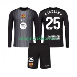 Koszulka FC Barcelona Szczesny 25 Bramkarskie Dziecięca Trzeci Strój 2025-2026 Długie Rękawy