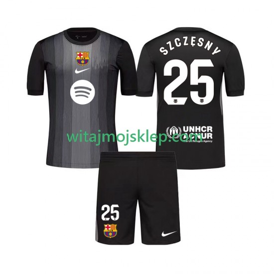 Koszulka FC Barcelona Szczesny 25 Bramkarskie Dziecięca Trzeci Strój 2025-2026 Krótkie Rękawy