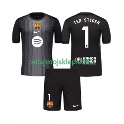 Koszulka FC Barcelona Ter Stegen 1 Bramkarskie Dziecięca Trzeci Strój 2025-2026 Krótkie Rękawy