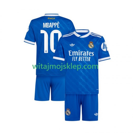 Koszulka Real Madryt Mbappé Kylian 10 Dziecięca Trzeci Strój 2025-2026 Krótkie Rękawy