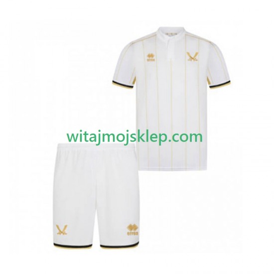 Koszulka Sheffield United Dziecięca Stroje Wyjazdowe 2025-2026 Krótkie Rękawy