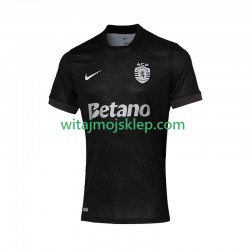 Koszulka Sporting CP Męska Stroje Wyjazdowe 2025-2026 Krótkie Rękawy