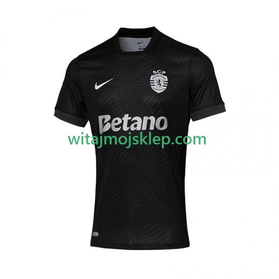 Koszulka Sporting CP Męska Stroje Wyjazdowe 2025-2026 Krótkie Rękawy