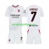 Koszulka AC Milan Gimenez 7 Dziecięca Stroje Wyjazdowe 2026-2027 Krótkie Rękawy