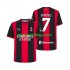 Koszulka AC Milan Gimenez 7 Męska Stroje Domowe 2026-2027 Krótkie Rękawy