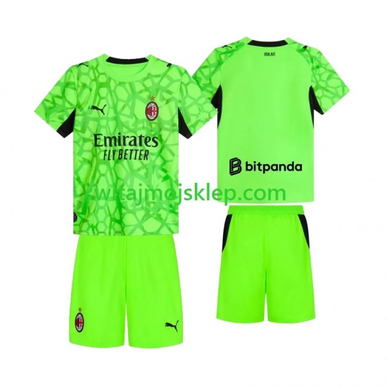 Koszulka AC Milan Bramkarskie Dziecięca Trzeci Strój 2026-2027 Krótkie Rękawy