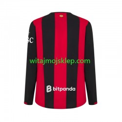 Koszulka AC Milan Męska Stroje Domowe 2026-2027 Długie Rękawy