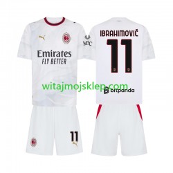 Koszulka AC Milan Ibrahimović 11 Dziecięca Stroje Wyjazdowe 2026-2027 Krótkie Rękawy Koszulka AC Milan Ibrahimović 11 Dziecięca Stroje Wyjazdowe 2026-2027 Krótkie Rękawy