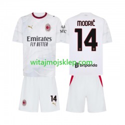 Koszulka AC Milan Modrić Luka 14 Dziecięca Stroje Wyjazdowe 2026-2027 Krótkie Rękawy Koszulka AC Milan Modrić Luka 14 Dziecięca Stroje Wyjazdowe 2026-2027 Krótkie Rękawy