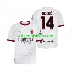 Koszulka AC Milan Modrić Luka 14 Męska Stroje Wyjazdowe 2026-2027 Krótkie Rękawy Koszulka AC Milan Modrić Luka 14 Męska Stroje Wyjazdowe 2026-2027 Krótkie Rękawy