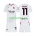 Koszulka AC Milan Pulisic 11 Dziecięca Stroje Wyjazdowe 2026-2027 Krótkie Rękawy