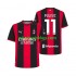 Koszulka AC Milan Pulisic 11 Męska Stroje Domowe 2026-2027 Krótkie Rękawy