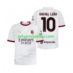Koszulka AC Milan Rafael Leao 10 Męska Stroje Wyjazdowe 2026-2027 Krótkie Rękawy Koszulka AC Milan Rafael Leao 10 Męska Stroje Wyjazdowe 2026-2027 Krótkie Rękawy