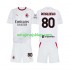Koszulka AC Milan Ronaldinho 80 Dziecięca Stroje Wyjazdowe 2026-2027 Krótkie Rękawy