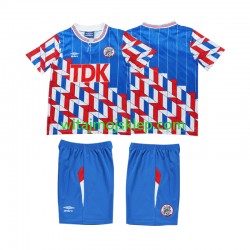 Koszulka AFC Ajax 1989 1990 Retro Dziecięca Stroje Wyjazdowe Długie Rękawy Koszulka AFC Ajax 1989 1990 Retro Dziecięca Stroje Wyjazdowe Długie Rękawy