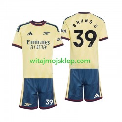 Koszulka Arsenal Bruno Guimaraes 39 Dziecięca Trzeci Strój 2026-2027 Krótkie Rękawy
