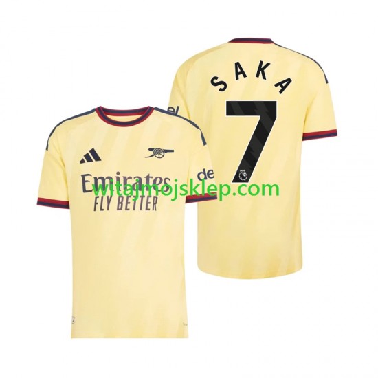 Koszulka Arsenal Bukayo Saka 7 Męska Trzeci Strój 2026-2027 Krótkie Rękawy