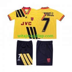Koszulka Arsenal CAMPBELL 7 1993 Retro Dziecięca Stroje Wyjazdowe 1994 Krótkie Rękawy Koszulka Arsenal CAMPBELL 7 1993 Retro Dziecięca Stroje Wyjazdowe 1994 Krótkie Rękawy