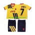 Koszulka Arsenal CAMPBELL 7 1993 Retro Dziecięca Stroje Wyjazdowe 1994 Krótkie Rękawy