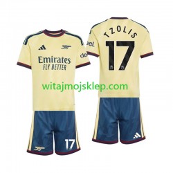 Koszulka Arsenal Christos Tzolis 17 Dziecięca Trzeci Strój 2026-2027 Krótkie Rękawy Koszulka Arsenal Christos Tzolis 17 Dziecięca Trzeci Strój 2026-2027 Krótkie Rękawy