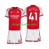 Koszulka Arsenal Declan Rice 41 Dziecięca Stroje Domowe 2026-2027 Krótkie Rękawy