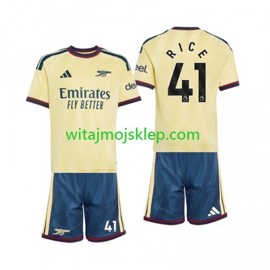 Koszulka Arsenal Declan Rice 41 Dziecięca Trzeci Strój 2026-2027 Krótkie Rękawy