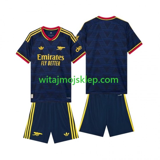Koszulka Arsenal Dziecięca Stroje Wyjazdowe 2026-2027 Krótkie Rękawy