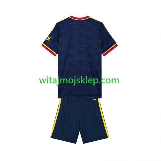 Koszulka Arsenal Dziecięca Stroje Wyjazdowe 2026-2027 Krótkie Rękawy