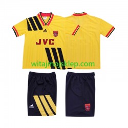Koszulka Arsenal 1993 Retro Dziecięca Stroje Wyjazdowe 1994 Krótkie Rękawy