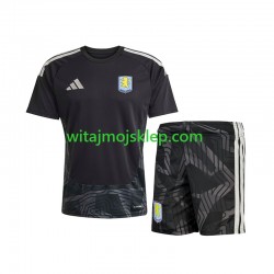 Koszulka Aston Villa Bramkarskie Dziecięca Stroje Wyjazdowe 2026-2027 Krótkie Rękawy