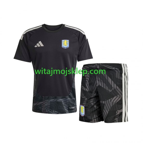 Koszulka Aston Villa Bramkarskie Dziecięca Stroje Wyjazdowe 2026-2027 Krótkie Rękawy
