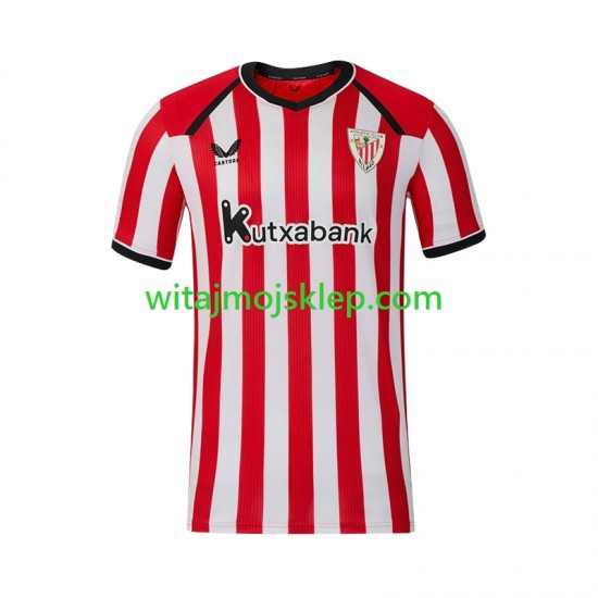 Koszulka Athletic Bilbao Męska Stroje Domowe 2026-2027 Krótkie Rękawy
