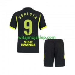 Koszulka Atlético Madryt Alexander Sorloth 9 Dziecięca Stroje Wyjazdowe 2026-2027 Krótkie Rękawy