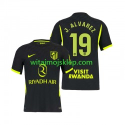 Koszulka Atlético Madryt Julian Alvarez 19 Męska Stroje Wyjazdowe 2026-2027 Krótkie Rękawy
