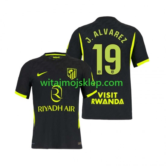 Koszulka Atlético Madryt Julian Alvarez 19 Męska Stroje Wyjazdowe 2026-2027 Krótkie Rękawy