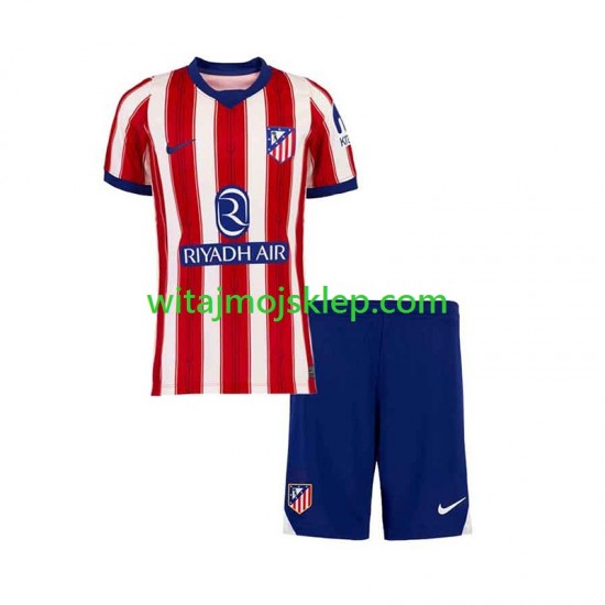 Koszulka Atlético Madryt Dziecięca Stroje Domowe 2026-2027 Krótkie Rękawy