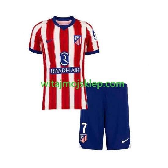 Koszulka Atlético Madryt Lee Kang-in 7 Dziecięca Stroje Domowe 2026-2027 Krótkie Rękawy
