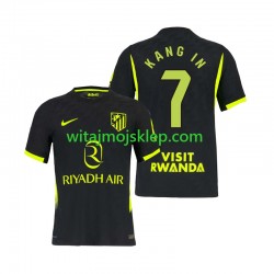 Koszulka Atlético Madryt Lee Kang-in 7 Męska Stroje Wyjazdowe 2026-2027 Krótkie Rękawy Koszulka Atlético Madryt Lee Kang-in 7 Męska Stroje Wyjazdowe 2026-2027 Krótkie Rękawy