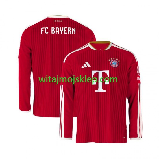 Koszulka Bayern Monachium Męska Stroje Domowe 2026-2027 Długie Rękawy