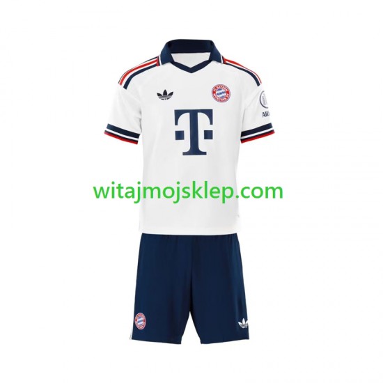 Koszulka Bayern Monachium Dziecięca Stroje Wyjazdowe 2026-2027 Krótkie Rękawy