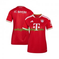 Koszulka Bayern Monachium Damska Stroje Domowe 2026-2027 Krótkie Rękawy Koszulka Bayern Monachium Damska Stroje Domowe 2026-2027 Krótkie Rękawy