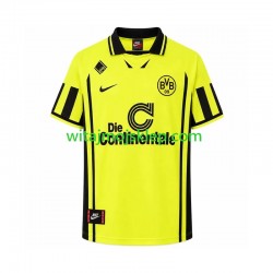 Koszulka Borussia Dortmund 1996 Retro Męska Stroje Domowe Krótkie Rękawy Koszulka Borussia Dortmund 1996 Retro Męska Stroje Domowe Krótkie Rękawy
