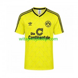 Koszulka Borussia Dortmund Retro Męska Stroje Domowe 1998 Krótkie Rękawy