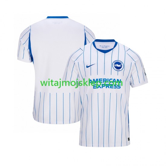 Koszulka Brighton & Hove Albion Męska Stroje Wyjazdowe 2026-2027 Krótkie Rękawy