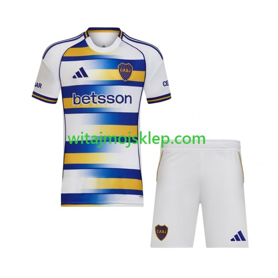 Koszulka CA Boca Juniors Dziecięca Trzeci Strój 2026-2027 Krótkie Rękawy